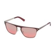 Grijze Metalen UV-filter Zonnebril Vrouwen Police , Gray , Dames