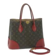 Pre-owned Canvas louis-vuitton-bags Louis Vuitton Vintage , Brown , Da...