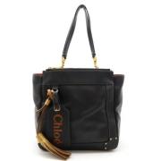 Pre-owned Leather shoulder-bags Chloé Pre-owned , Black , Dames