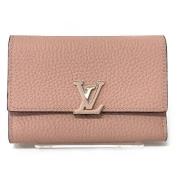 Pre-owned Leather wallets Louis Vuitton Vintage , Pink , Dames