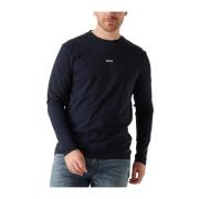 Navy Blauwe Polo & T-shirt Hugo Boss , Blue , Heren