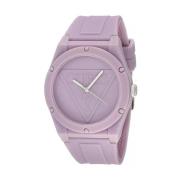 Paarse Retro Pop-Nos Alive Horloge Guess , Purple , Dames