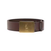 Bruine riemen Ralph Lauren , Brown , Heren