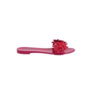 Leather sandals Tod's , Pink , Dames