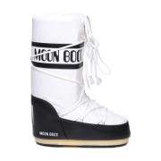 Zwarte Sneeuwlaarzen met Logoprint Moon Boot , Black , Dames