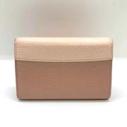 Pre-owned Leather wallets Louis Vuitton Vintage , Pink , Dames