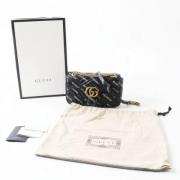 Pre-owned Leather gucci-bags Gucci Vintage , Black , Dames