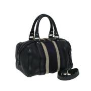 Pre-owned Leather gucci-bags Gucci Vintage , Black , Dames