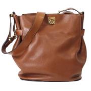 Pre-owned Leather celine-bags Celine Vintage , Brown , Dames