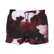 Logo Zwemshorts Dolce & Gabbana , Multicolor , Heren