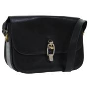 Pre-owned Leather celine-bags Celine Vintage , Black , Dames