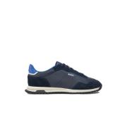 Blauwe Sneakers Lowp Sdtx Hugo Boss , Multicolor , Heren