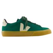 Leather sneakers Veja , Green , Dames