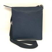 Pre-owned Leather shoulder-bags Bvlgari Vintage , Blue , Dames