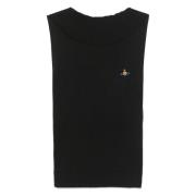 Valentina Zwarte Top Vivienne Westwood , Black , Heren