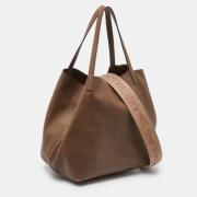 Pre-owned Leather shoulder-bags Carolina Herrera Pre-owned , Brown , D...