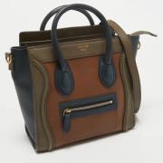 Pre-owned Leather celine-bags Celine Vintage , Multicolor , Dames