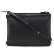 Pre-owned Leather celine-bags Celine Vintage , Black , Dames