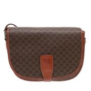 Pre-owned Leather celine-bags Celine Vintage , Brown , Dames