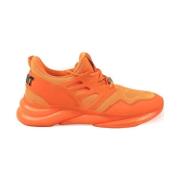 Sportieve Oranje Sneakers voor Mannen Plein Sport , Orange , Heren