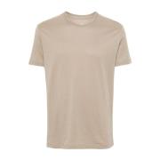 Korte Mouw Kraag T-shirts Majestic Filatures , Brown , Heren