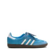 Blauwe Mesh Sneakers Adidas , Blue , Heren