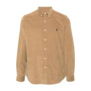 Bruine overhemden Ralph Lauren , Brown , Heren