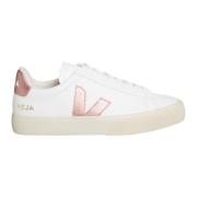 Eenvoudige Vetersluiting Sneakers Veja , White , Dames