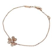 Pre-owned Rose Gold necklaces Van Cleef & Arpels Pre-owned , Pink , Da...