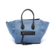 Pre-owned Canvas celine-bags Celine Vintage , Blue , Dames