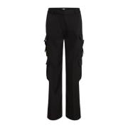 Broek Zwart Karl Lagerfeld , Black , Dames