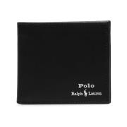 Portemonnees Zwart Ralph Lauren , Black , Heren