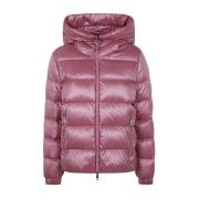 Roze Biron Jacket Moncler , Pink , Dames