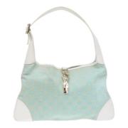 Pre-owned Canvas gucci-bags Gucci Vintage , Blue , Dames