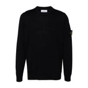 Blauwe Sweater Collectie Stone Island , Blue , Heren