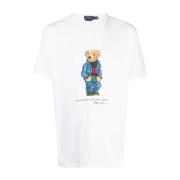 T-shirts en Polos Wit Ralph Lauren , White , Heren