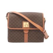 Pre-owned Canvas celine-bags Celine Vintage , Brown , Dames