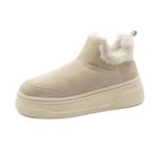 Dames Snoze Boot Aw24 Crime London , White , Dames