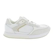 Core Leather Mix Elevated Runner Schoenen Tommy Hilfiger , White , Dam...