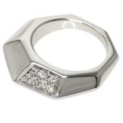 Pre-owned White Gold rings Celine Vintage , White , Dames