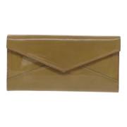 Pre-owned Coated canvas wallets Cartier Vintage , Brown , Dames