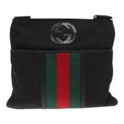 Pre-owned Canvas gucci-bags Gucci Vintage , Black , Dames