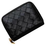 Pre-owned Leather wallets Bottega Veneta Vintage , Black , Dames