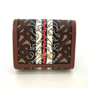 Pre-owned Canvas wallets Burberry Vintage , Brown , Dames