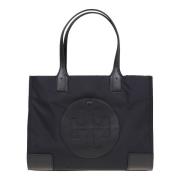 Zwarte Shopper Tas Elegant Chic Stijl Tory Burch , Black , Dames