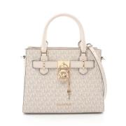 Pre-owned Canvas handbags Michael Kors Pre-owned , White , Dames