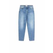 Vintage Mom-Fit Denim Jeans Pinko , Blue , Dames