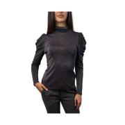 Sweater Motivi , Black , Dames