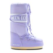 Lila Enkellaarzen voor Dames Moon Boot , Purple , Dames