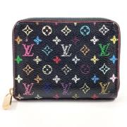 Pre-owned Canvas wallets Louis Vuitton Vintage , Black , Dames